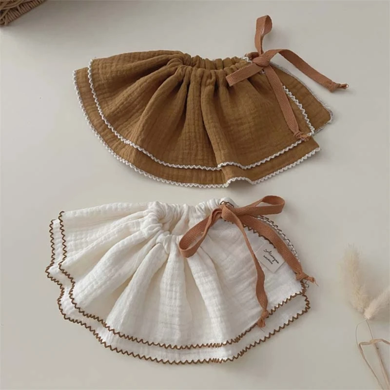 2Pcs Korea Style Print Baby Bibs Baby Girls Burb Cloth Soft Cotton Baby Bibs Towels Infant Baby Feeding 4-Layer for 0-12M