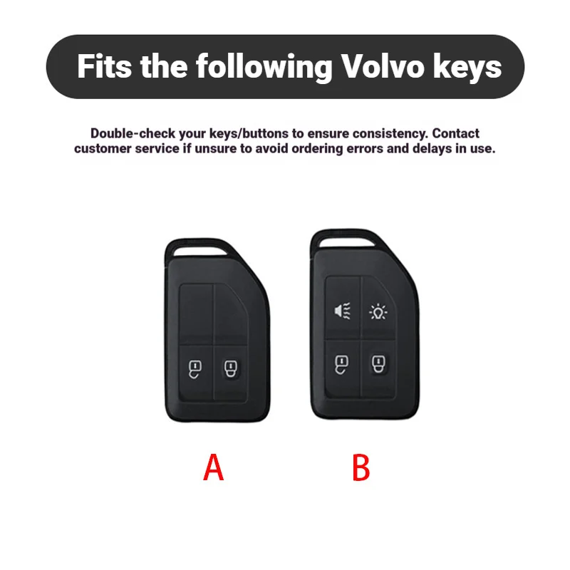 Car Zine Alloy Key Case Cover For Volvo FH16 RC FM EVRO 6 fh CARGO 555 FM Heavy Truck Key Full Protection Shell Holder Accessory - view 4