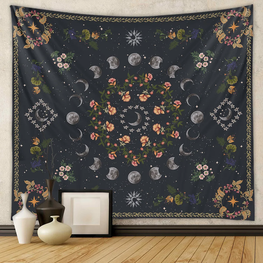 

Home photo tapestry background cloth ins style hanging cloth background wall hanging cloth bohemian tapestry