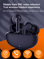 TWS Wireless 5.3Headset For XiaoMi Stereo Mobile Hi-Fi Stereo Ecouteur Sans Fil Fake AirPods/Air Pod Low Latency Earbuds