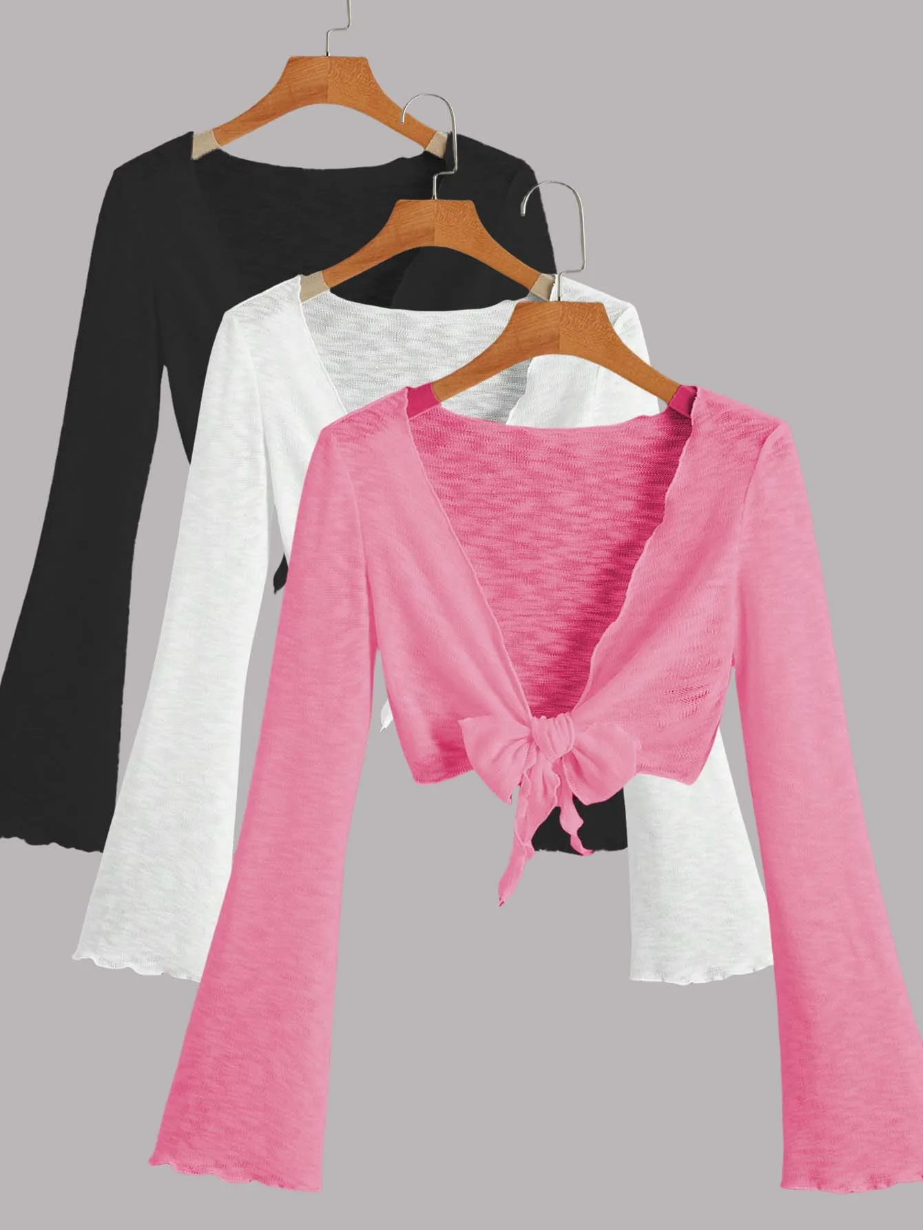 Ladies Elegant Summer Basic Lightweight Gauze Cardigan, Fashionable and Comfortable, with a Light and Breathable Fabric