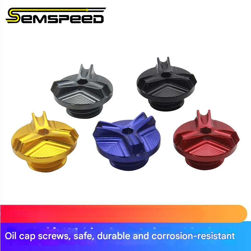

Motorcycle Engine Oil Filler Cap Screw For KTM BMW YAMAHA Honda Pcx NMAX XMAX CNC Universal Motorcycle Accessories