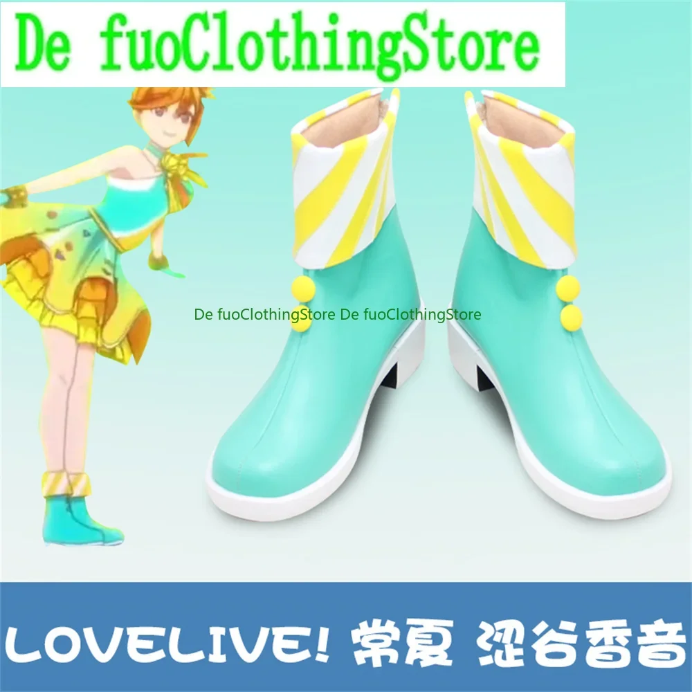 

Love Live LoveLive! Superstar Shibuya Kanon Cosplay Shoes Boots Game Anime Carnival Party Halloween Chritmas DefuoClothing Shoes