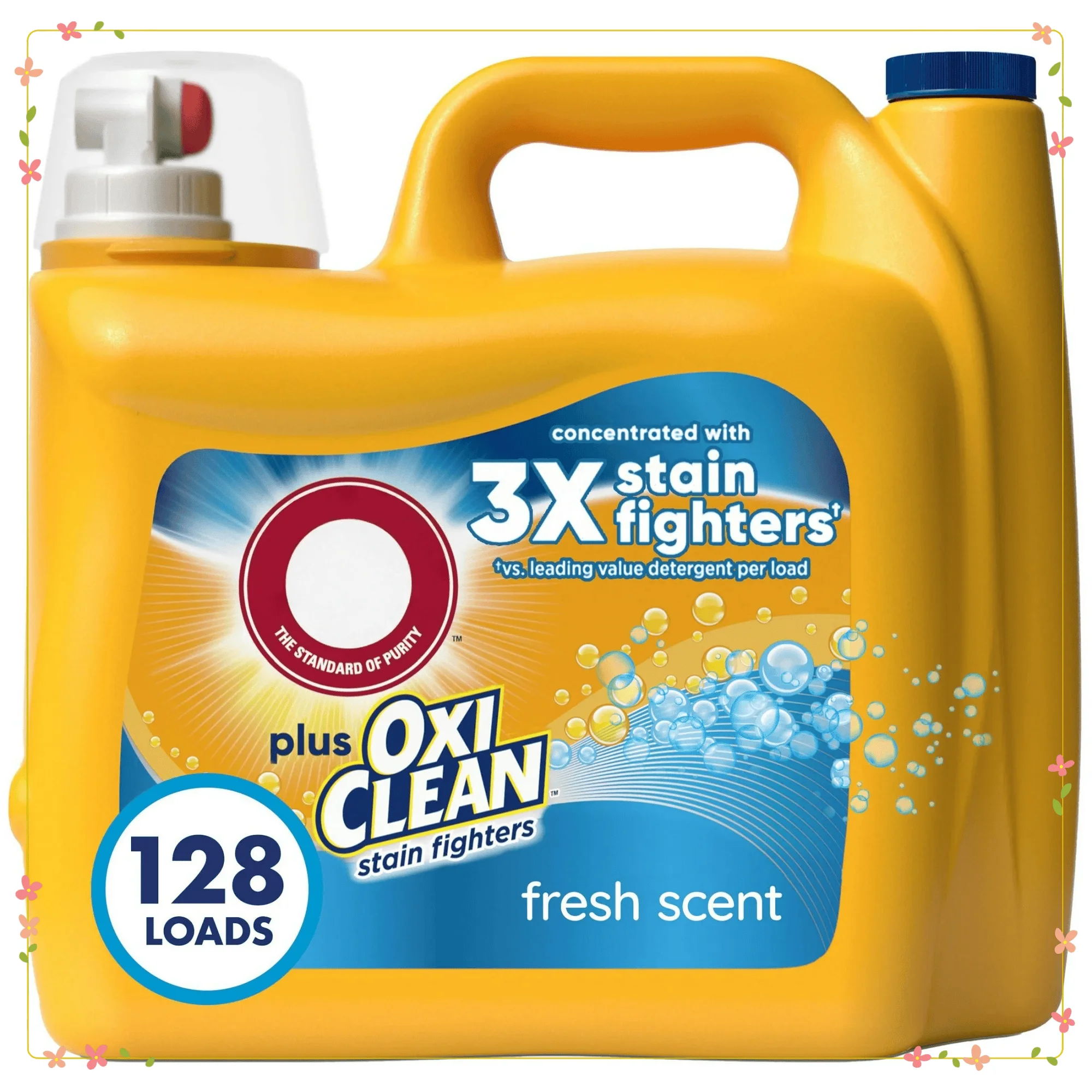 

Stain Fighters Liquid Laundry Detergent, Fresh Scent, 128 Loads