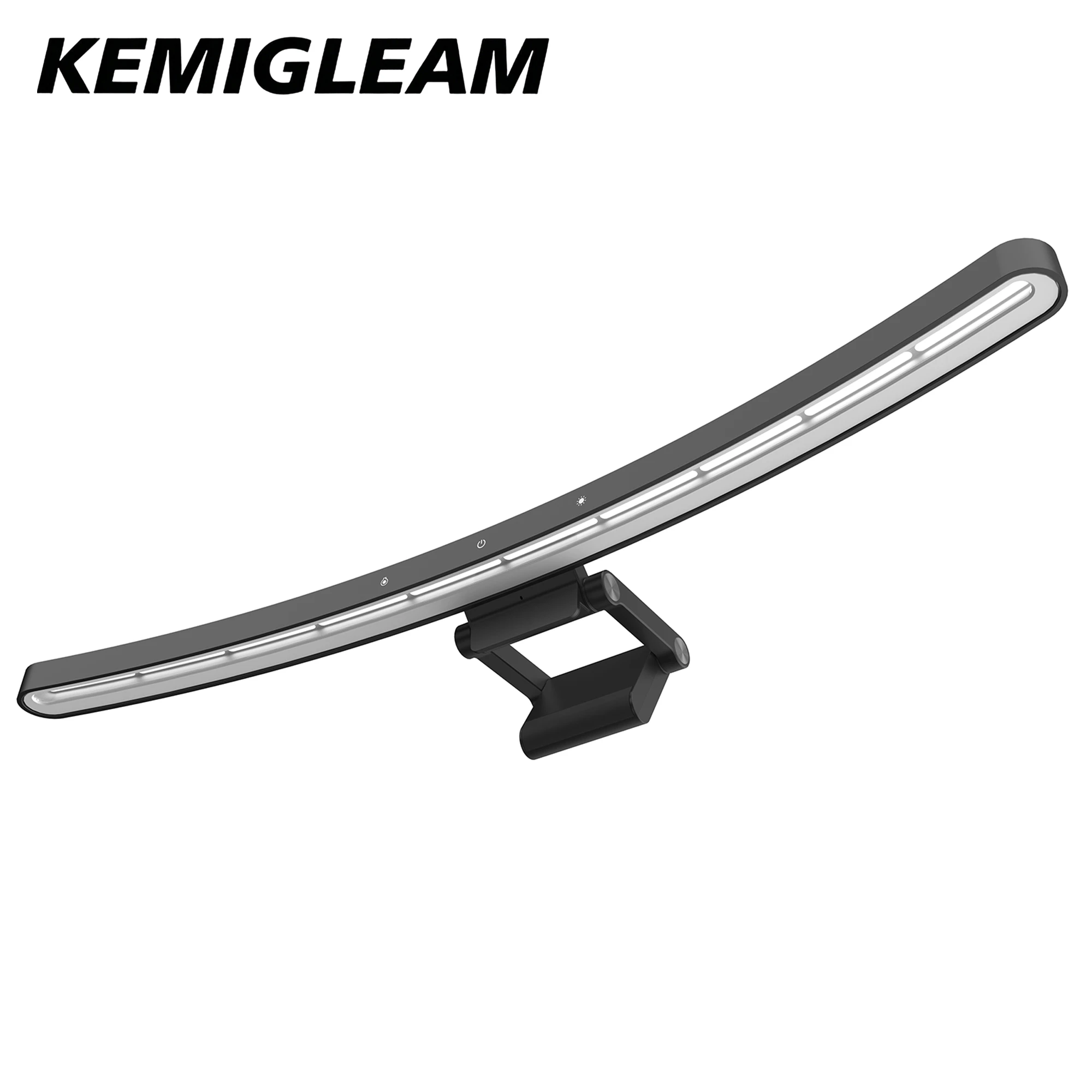 KEMIGLEAM 55cm LED Curved Monitor Light Bar, Screen Hanging Lights For Gaming and Working, USB Desk Lamp