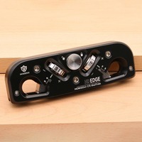 Woodworks Chamfer Plane with 3 Replacement Blade Double Cutter Design Depth Adjustable Wood Trimming HONGDUI Woodworking Tool