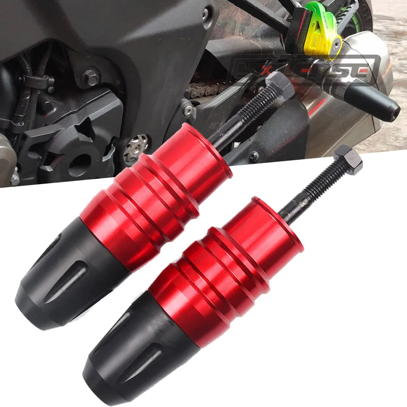 Motorcycle CNC Frame Crash Pads Exhaust Sliders Crash Protector For CBR250 CB300F CBR300R CB500F CB600F CB1000F