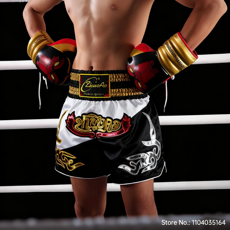 الملاكمة التايلاندية القتال السراويل MMA السراويل الملابس التدريب القتال تصارع فنون الدفاع عن النفس كيك بوكسينغ السراويل كيك بوكسينغ الملاكمة السراويل