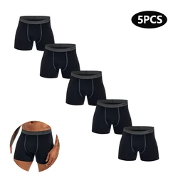 5pcs Cotton Boxers For Man Underwear Sexy Men's Panties Plus Size Brands Mens Underpants Shorts