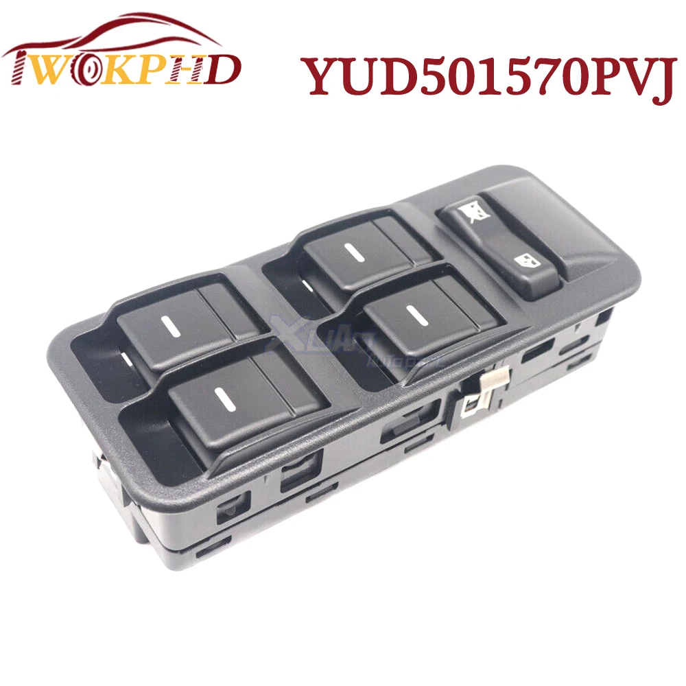 YUD501570PVJ For Land Rover Discovery 3 Range Rover Sport 05-09 16Pins Front Left LHD Electric Power Window Control Switch