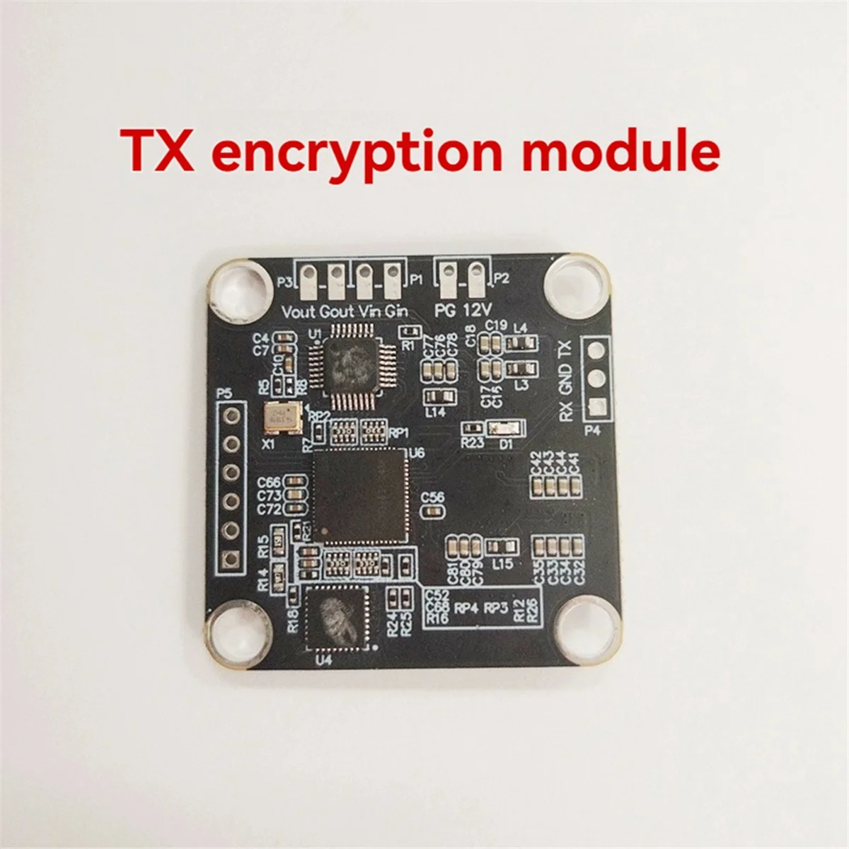 

T36C FPV TX RX Encryption Decryption Module UAV Full-Band Scrambling and Descrambling Module 1 to 1 Secure Communication