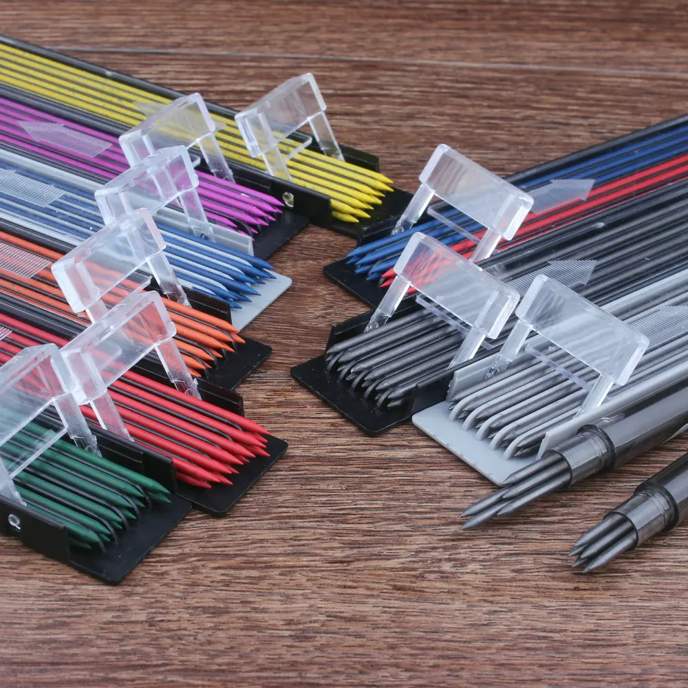 2.0 Pencil lead Colored Automatic Drawing 2mm Mechanical Pencil Lead Color Mechanic Pencil Automatic Pencil Lead School Supplies