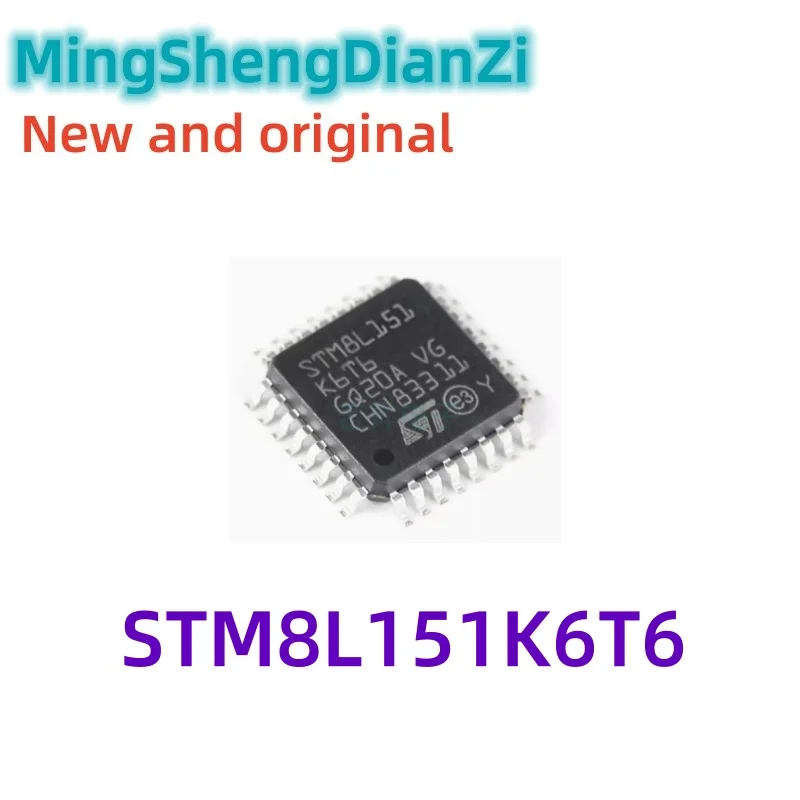 1PCS STM8L151K6T6 STM STM8L STM8L151 STM8L151K6 STM8L151K6T    Original IC MCU LQFP-32