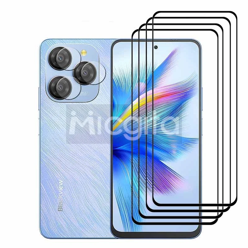 Pełne klejenie ochraniacz ekranu dla Blackview Shark 9 szkło do smartfona odporny na zarysowania dla Blackview Shark 9 folia z miękkim włóknem