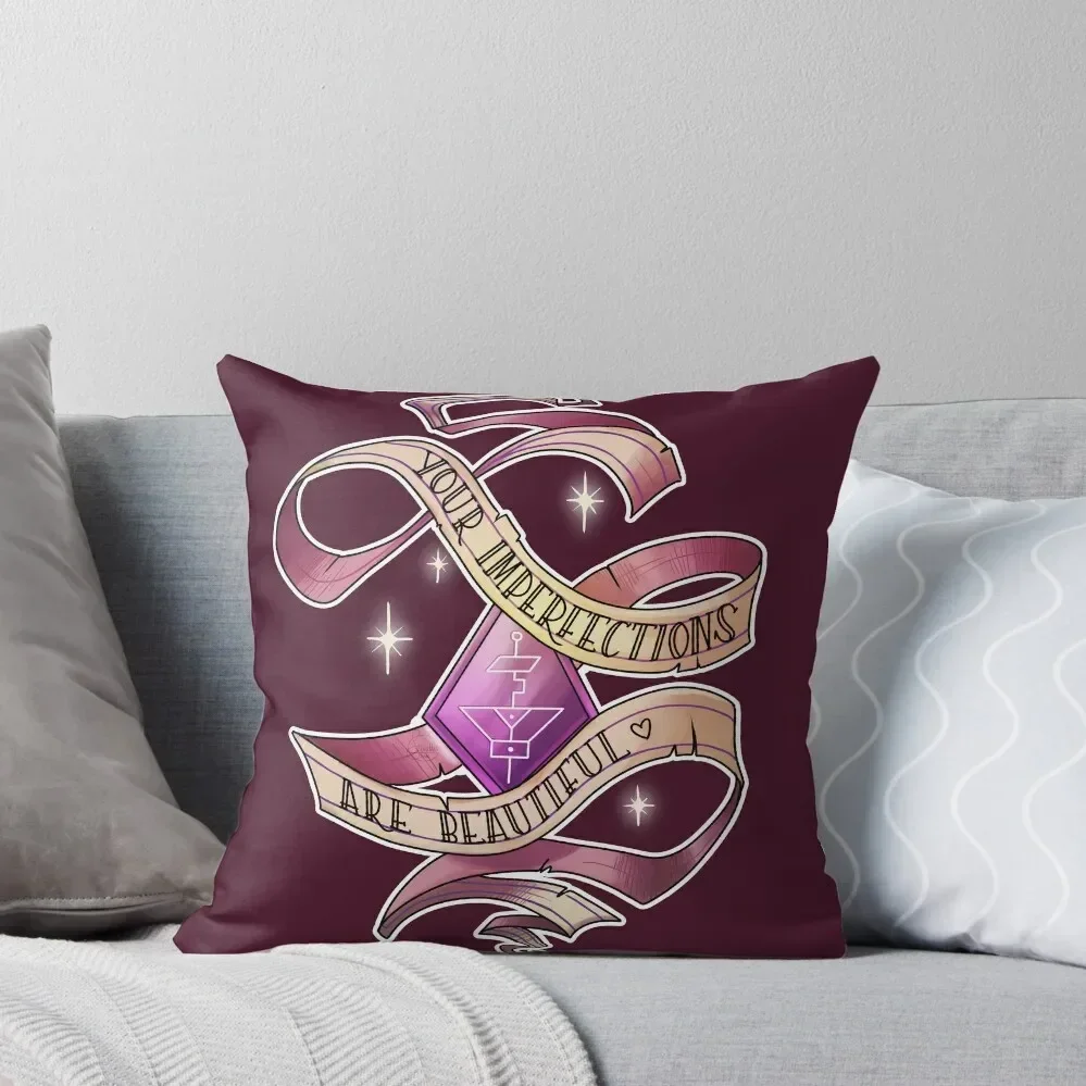 

Your Imperfections Are Beautiful Throw Pillow Decorative Cover For Living Room Bed pillowcases pillow