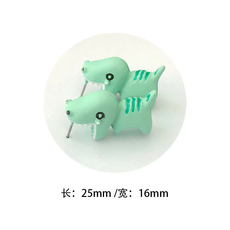 New Fashion Handmade Cartoon 3D Polymer Clay Animal Earrings Women Cute Cat Stud Earring Ear Stud Jewelry Girls Gift