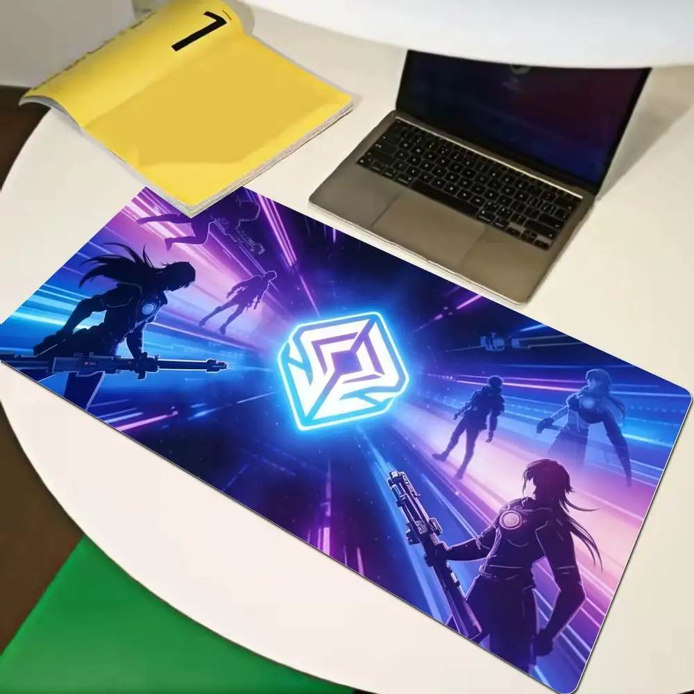 Cyberpunk anime gaming mousepad, enhancing the aesthetics of your gaming room. Non-slip university mousepad.  XAXC