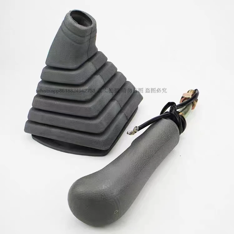 For SWE50N9 60 70 Joystick Handle Rubber Left And Right Dust Cover Shift Head Excavator Parts