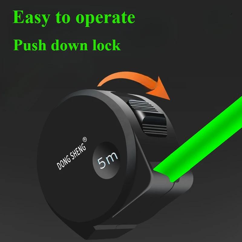 Heavy Duty Steel Tape Measure - 5m 7.5m 10m - Fluorescent Tape Measure Thickened and Hardened Durable for Construction Sites