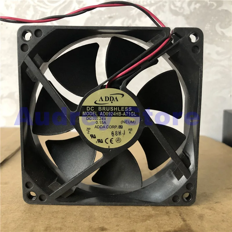 Original ADDA AD0924HB-A71GL 92*92*25MM 9025 24V 0.15A Inverter fan air blower