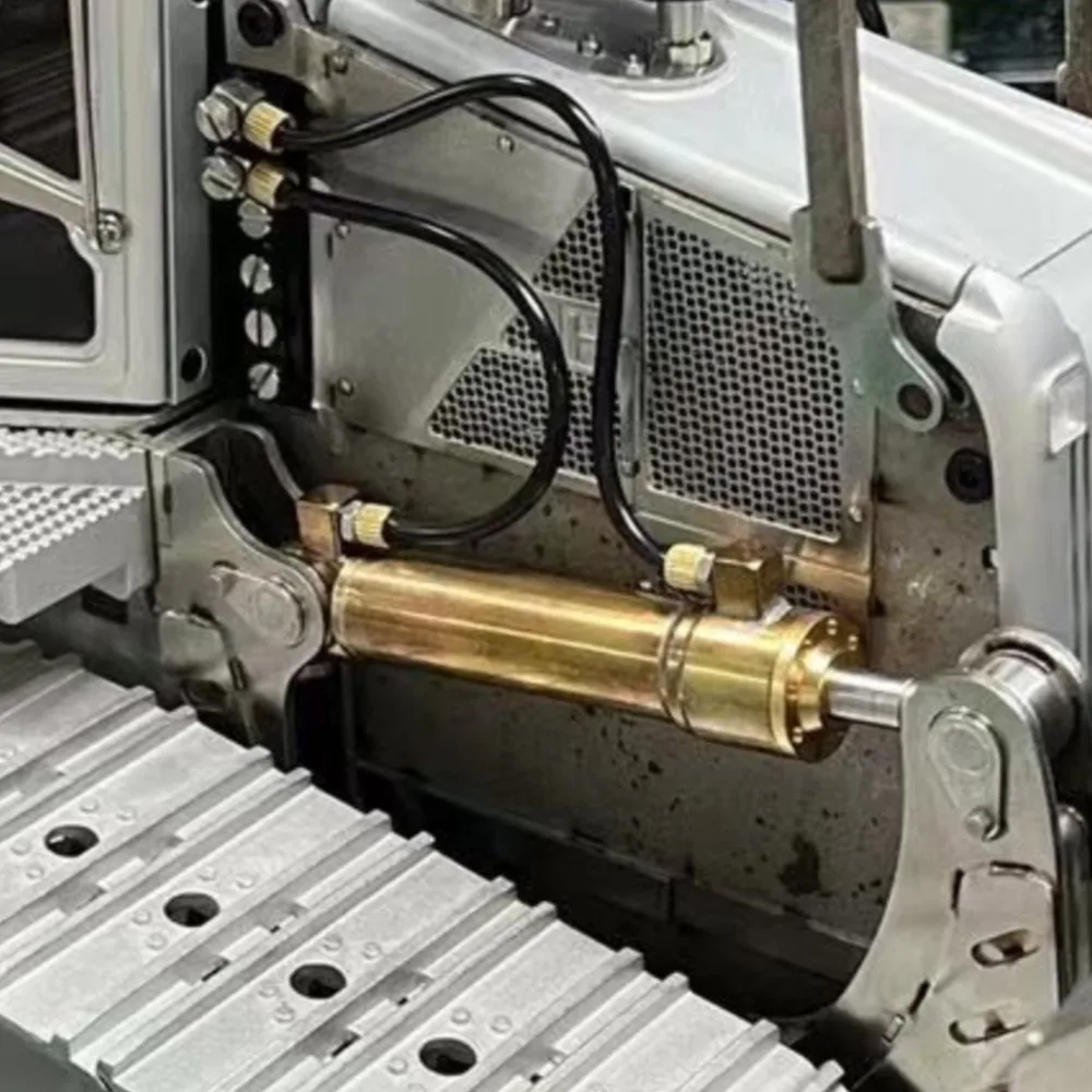 

LESU Aoue 850K 1/14 RC гидральный бульдозер модель RC бульдозер металлический разобранный неокрашенный строительный автомобиль игрушки подарочные наборы TH22774