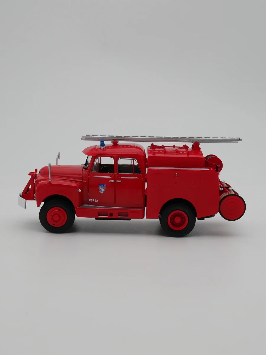 Ixo 1:43 Truck Fire Engine Citroen C 46 D Diecast Car Model Metal Toy Vehicle