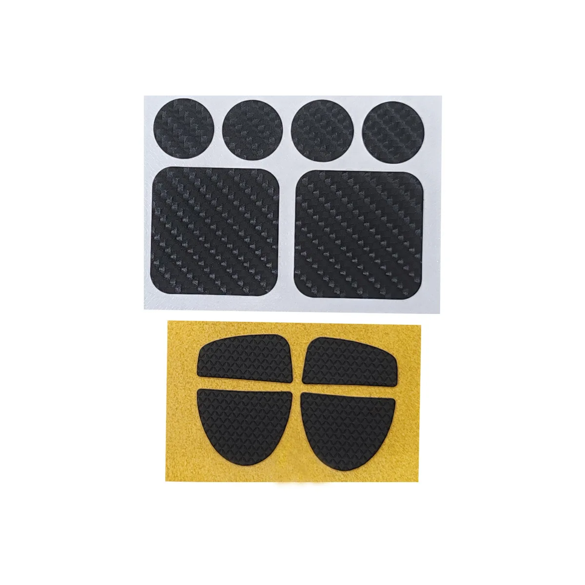 Autocollants pour boutons de manette Steam, 10 pièces/ensemble, capuchons de joystick texturés en fibre de carbone pour manette Steam 2