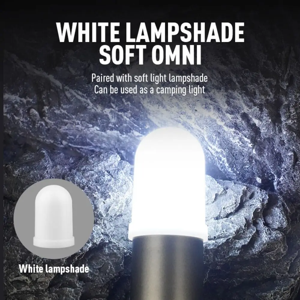 

With Side Lamp Strong Light Flashlight Rechargeable Waterproof Outdoor Small Flashlight Convenient Multifunctional Camping Lamp