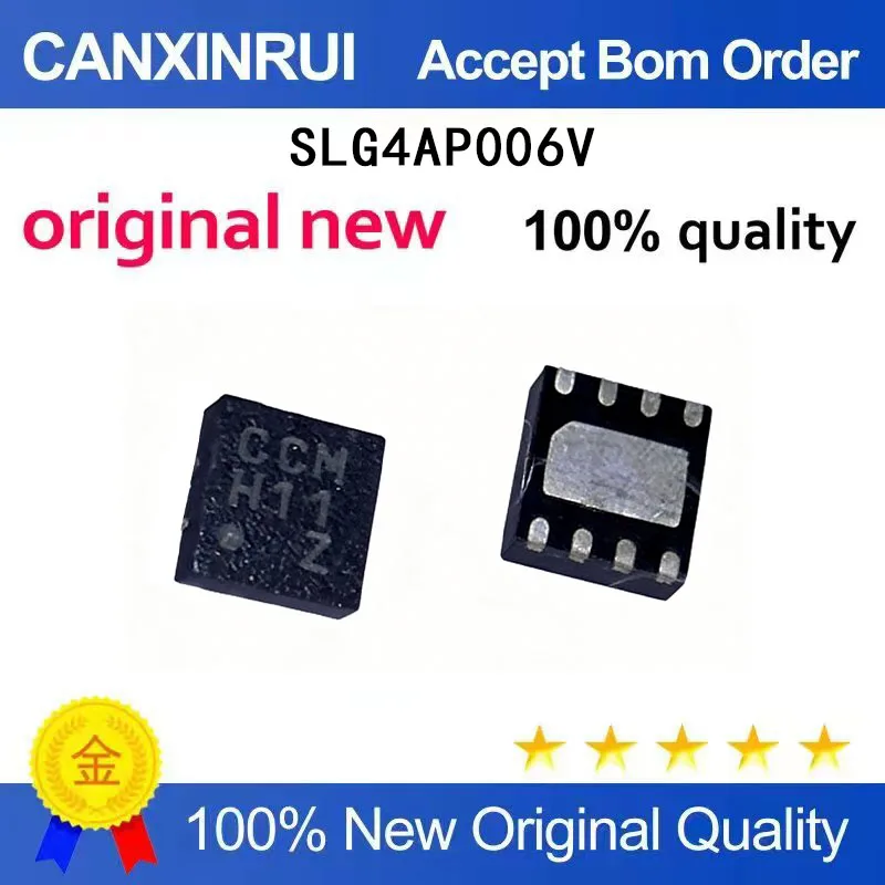 

（5-100 pieces）SLG4AP006V silk screen CCM CCF QFN8 brand new in stock