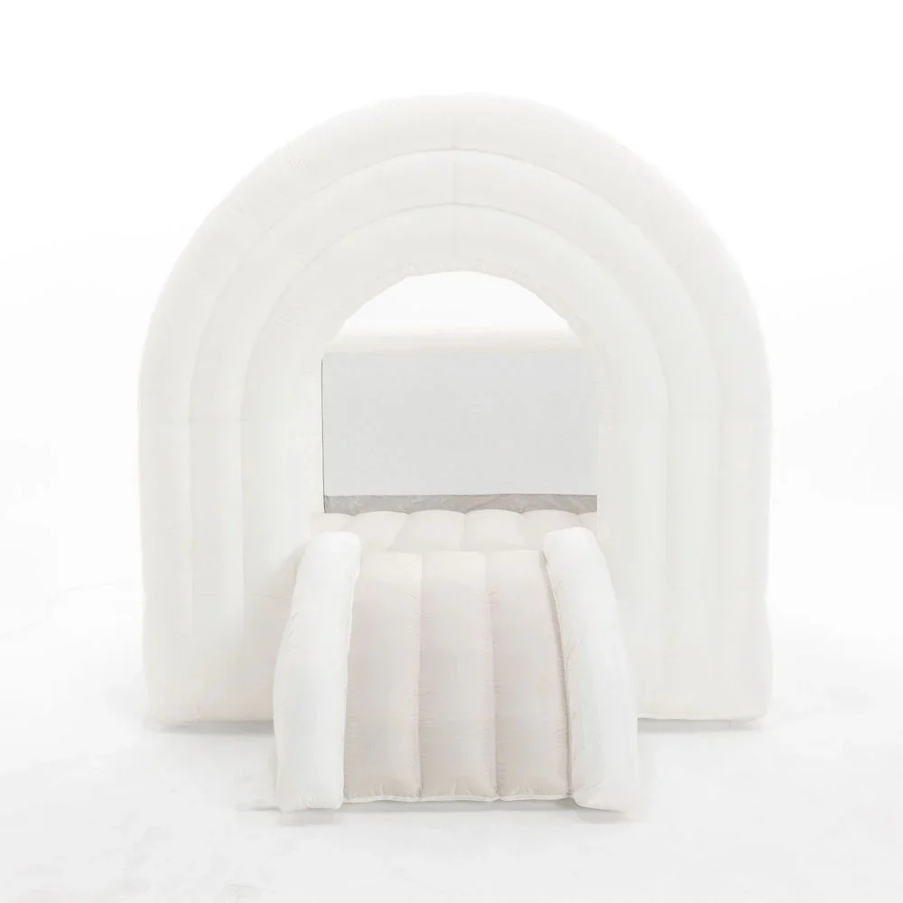 

Rainbow Smol bounce house 3.35x2.4x2.28m Jumping Castle For Kids Bouncy House For Children Outdoor Toys With Blower Slide