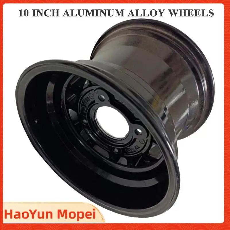 

10-Inch Aluminum Alloy Wheel Set for ATV, Go-Kart, and Four-Wheel Vehicle Upgrades