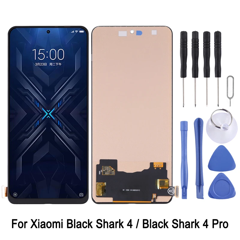 

TFT Material LCD Screen For Xiaomi Black Shark 4 / Black Shark 4 Pro Phone Display Touch Screen and Digitizer Full Assembly Part