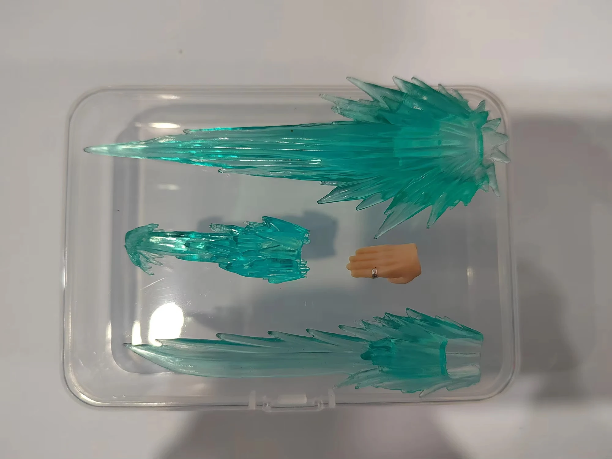 อะนิเมะ DB SHF ตัวเลขการกระทํา Sun สีเหลืองสีชมพูเพลา Ray แก๊สระเบิดพิเศษชุดอุปกรณ์เสริมกระเป๋า