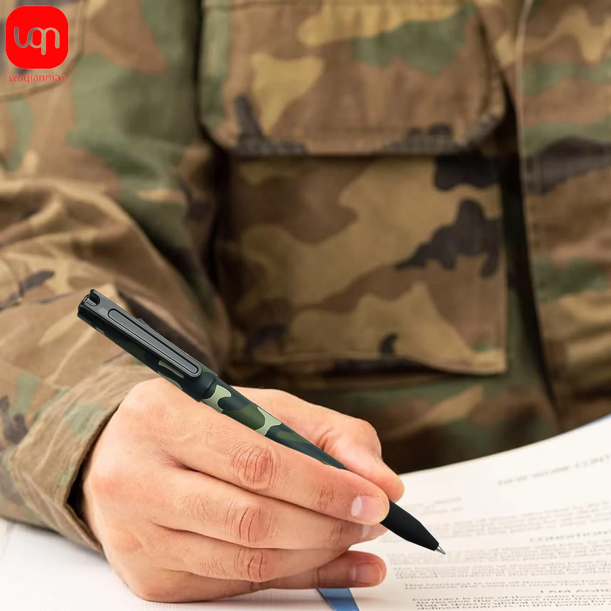 3/6/12 قطعة تصميم التمويه قلم محايد اللون اللمس قبضة ناعمة حبر جودة مريحة للكتابة والمؤتمرات استخدام المدرسة الخلفية #5