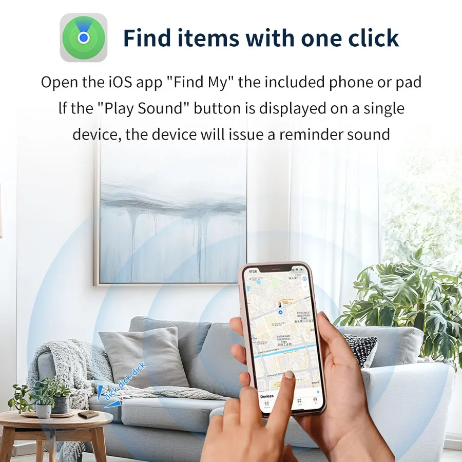 Borsa Portafoglio Bluetooth Smart GPS Tracker Card Funziona con Trova la mia app Ricarica wireless GPS sottile Ricerca oggetti Chiave per bagagli Anti-smarrimento