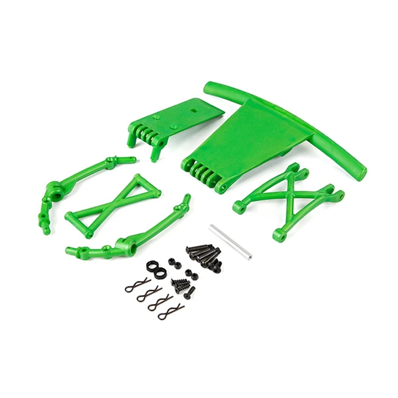 New Front Anti-Collision Bumper Set Fit For 1/5 HPI ROFUN BAHA ROVAN KM BAJA 5B Upgrade 5SC Toys PARTS