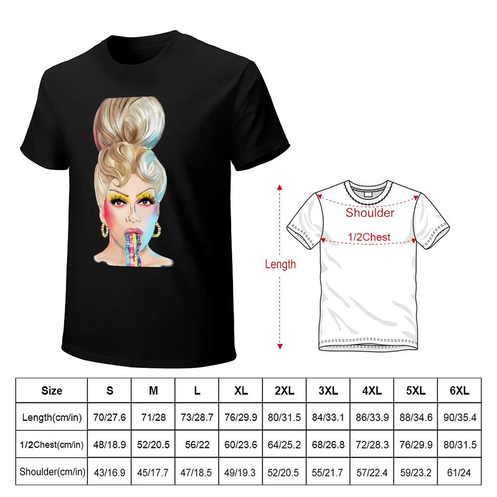 Rosé - Beads Look - Drag Race T-Shirt oversized graphic tee essential t shirt mens designer clothes