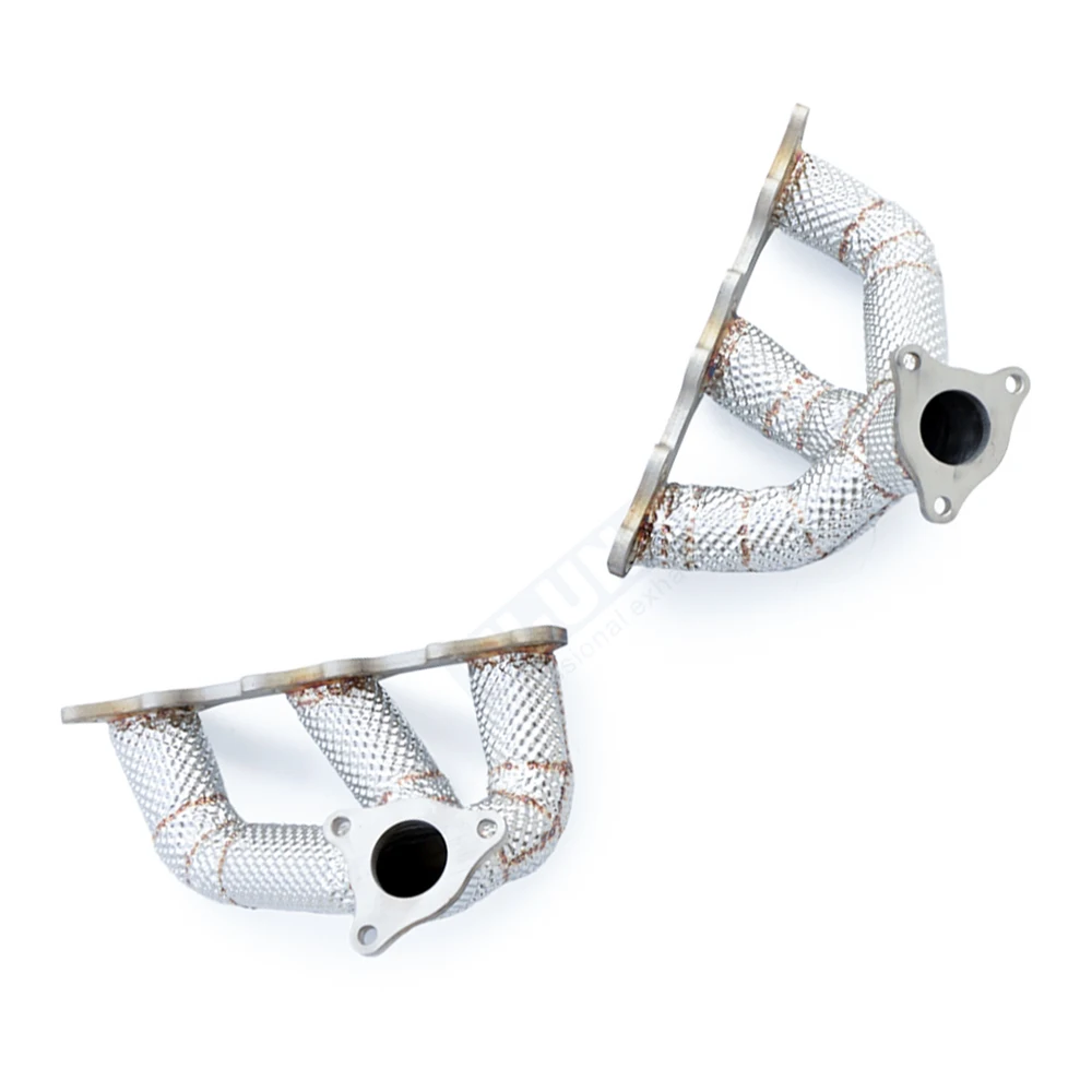 

High Performance Stainless Steel Insulated Exhaust Manifold for Porsche 992.1 3.0T 3.8T 3.7T Carrera/S 2018-2026 Exhaust pipe