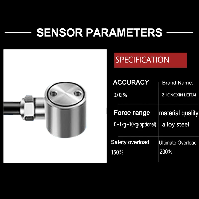 Imagem -04 - Cheap Circular Pesando Sensor Medir a Força de Pressão Medindo Flat Load Cell Auto Industry Mini Planar Button