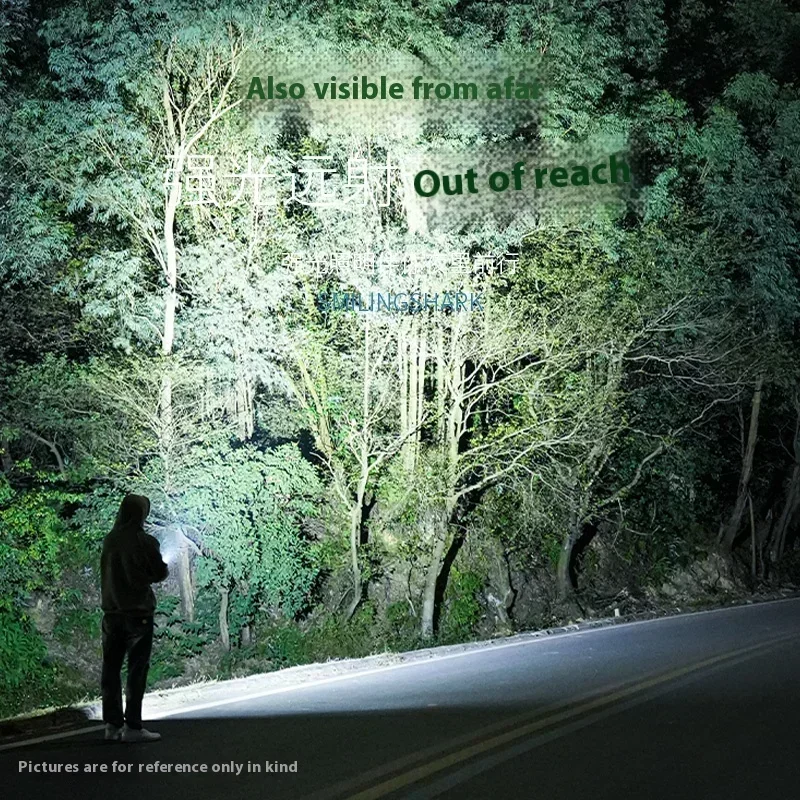 E5 Multi Functional Tactical Light Led Flashlight High Brightness Illumination Usb Charging Waterproof Outdoor Sports Lighting