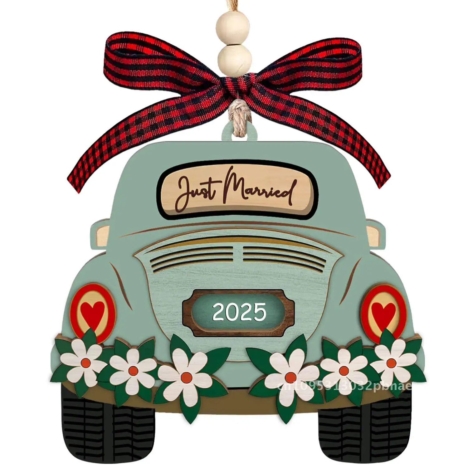 

Holiday Gifts Wedding Season Wooden Decoration Pendant Christmas Wooden Pendant