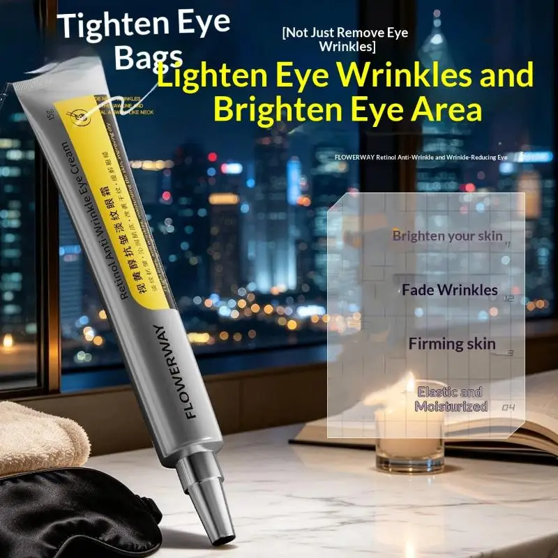 1Pc Retinol Firming Eye Cream Moisturizing Skin Around Eyes Remove Fine Line And Eye Bag Anti Aging Beauty Care