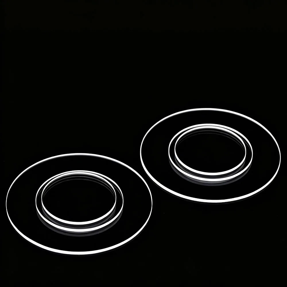 JGS1 Quarz-Rundplatte, UV-transparent, hochtemperaturbeständig, anpassbar für Laborzwecke, optischer Quarzwafer, Durchmesser 10mm-16mm – Detail 11