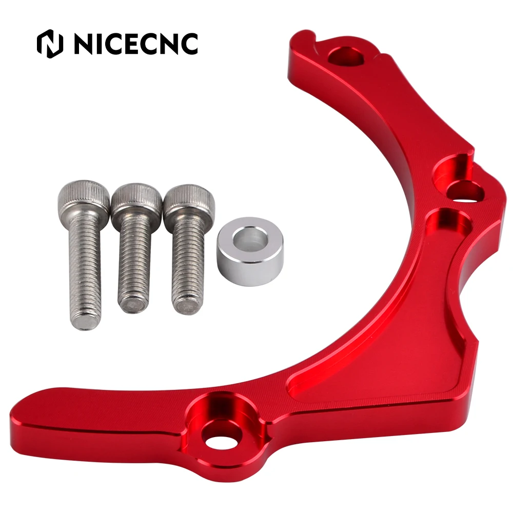NICECNC ATV Aluminum Engine Case Saver Guard Protector Cover For Honda Sportrax 450 TRX450R TRX450ER TRX 450R 450ER 06-14 Black
