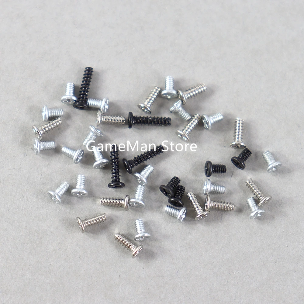 مجموعة واحدة من مسامير الإسكان لوحدة التحكم نينتندو سويتش لايت مجموعة كاملة من البراغي مجموعة استبدال ملحقات الألعاب