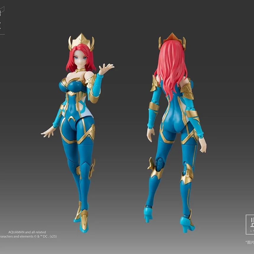 JOIN HUA 江雲吉 DC メラ アトランティスの女王 メカ美少女モデルキット 公式ライセンスアクションフィギュア 美少女