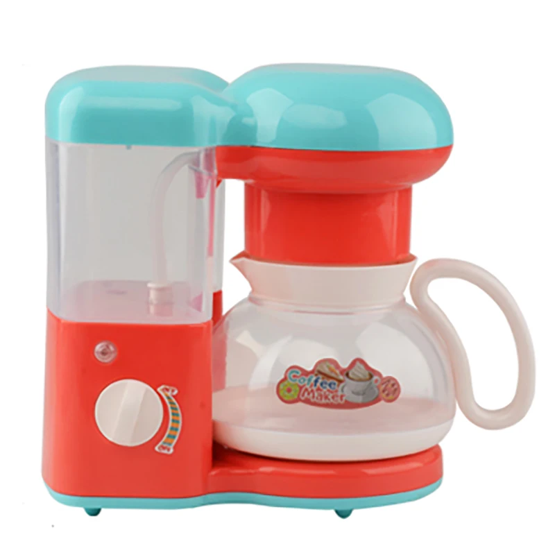 Kids Pretend Play Sets Simulation Toasters Bread Maker Coffee Machine Blender Baking Kit Game Mixer Kitchen Role Toy