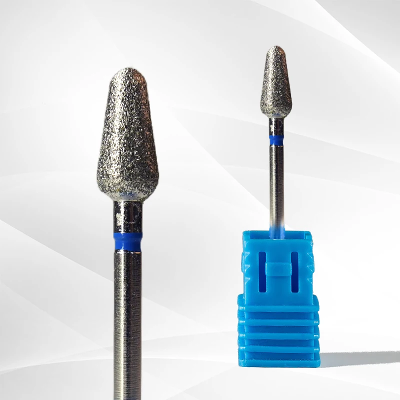 1PC Tornado foret à ongles diamant fraise à ongles pour manucure pédicure cuticule callosités fraise outil électrique perceuse à ongles accessoire