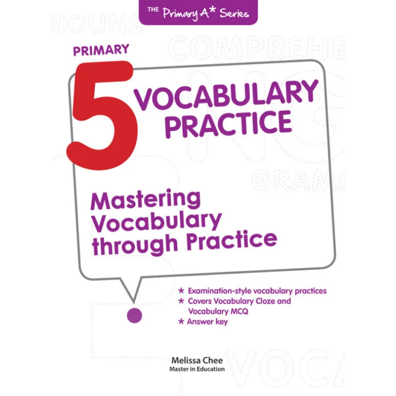 Complete Vocabulary Practices P5 Melissa Chee Curriculum Planning And Development 9789811165245 Book