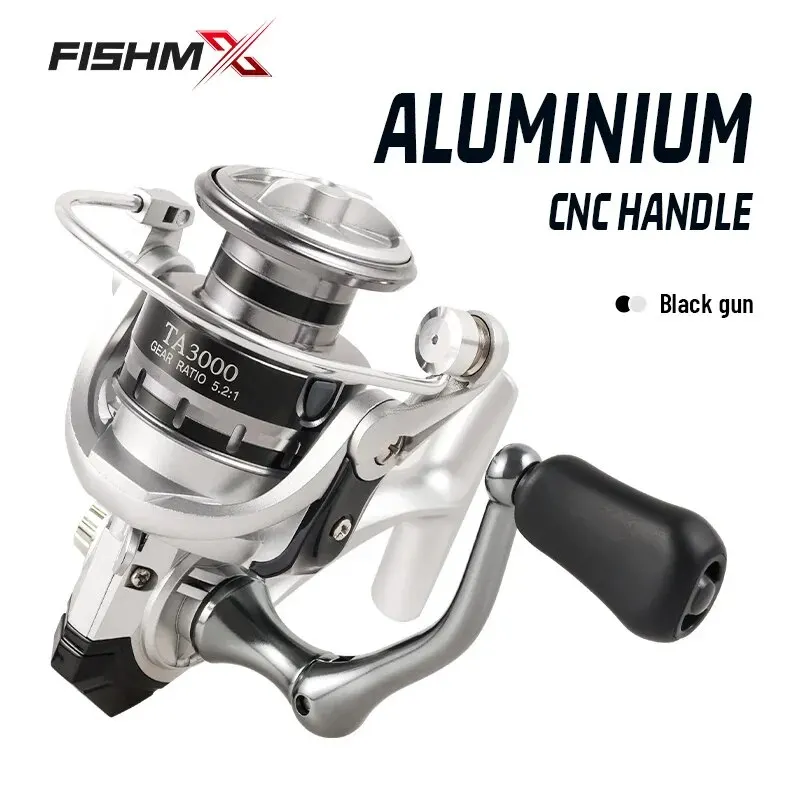 Carrete de pesca de spinning FishMX, carrete de pesca ultraligero Max Drag 10kg, bobina de pesca para carpa
